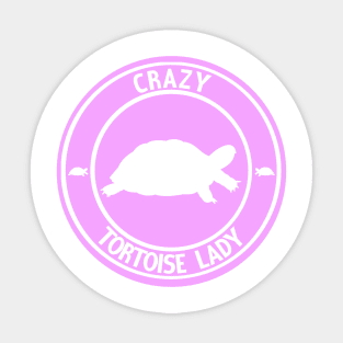 Crazy Tortoise Lady Sticker